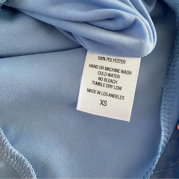 Lucy in the Sky Blue Sequins Velvet Off Shoulder Long Sleeve Bodycon Mini Dress - Picture 15 of 16